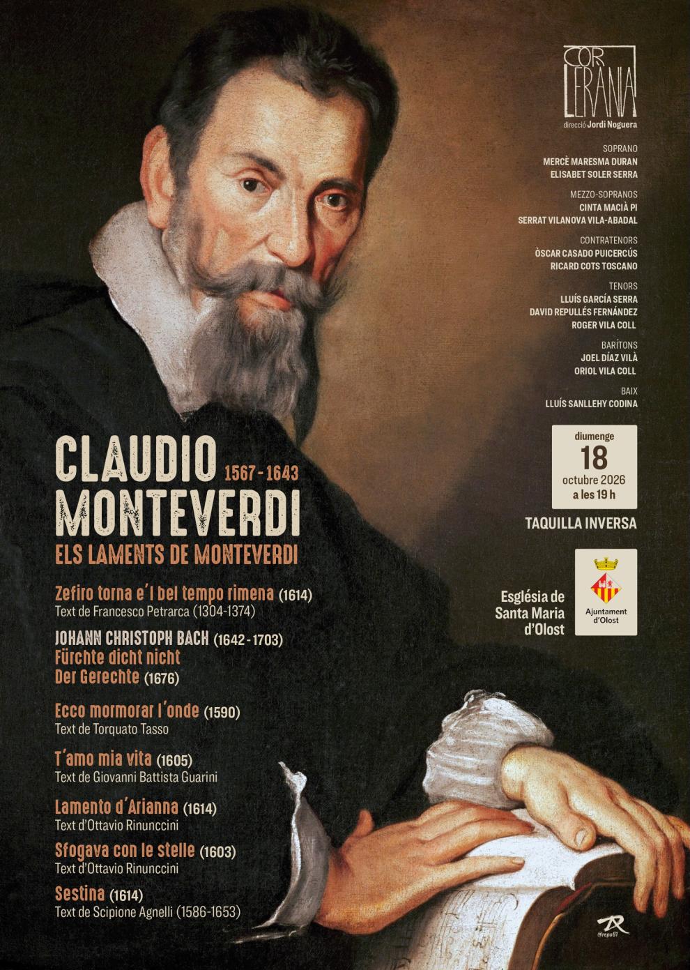 Concert amb el Cor Lerània dirigit per Jordi Noguera